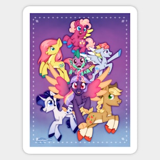 Pony Movie Poster Redesign Sticker